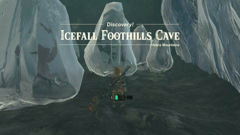 zelda tears of the kingdom otak shrine icefall foothills cave