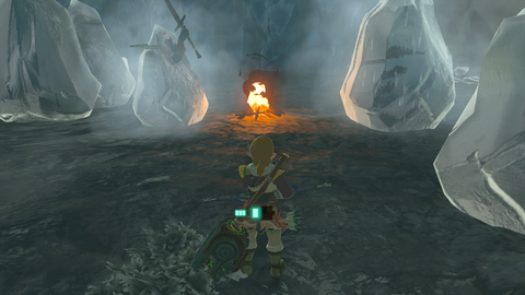 zelda tears of the kingdom otak shrine icefall foothills cave