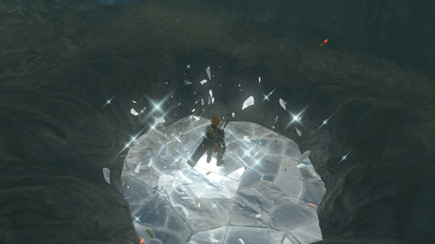 zelda tears of the kingdom otak shrine icefall foothills cave