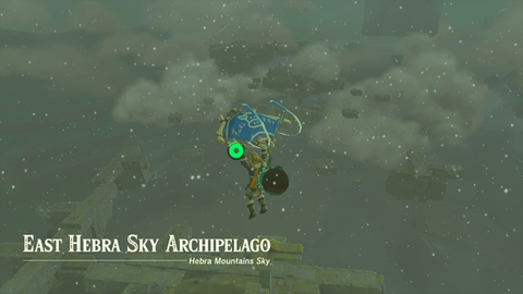 zelda tears of the kingdom taninoud shrine east hebra sky archipelago