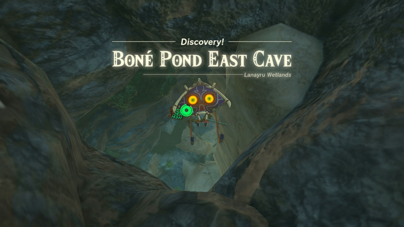 zelda tears of the kingdom bone pond east cave