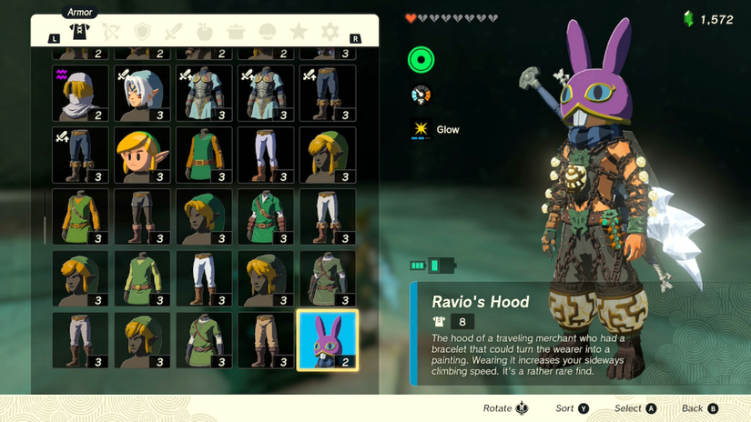 zelda tears of the kingdom ravio's hood