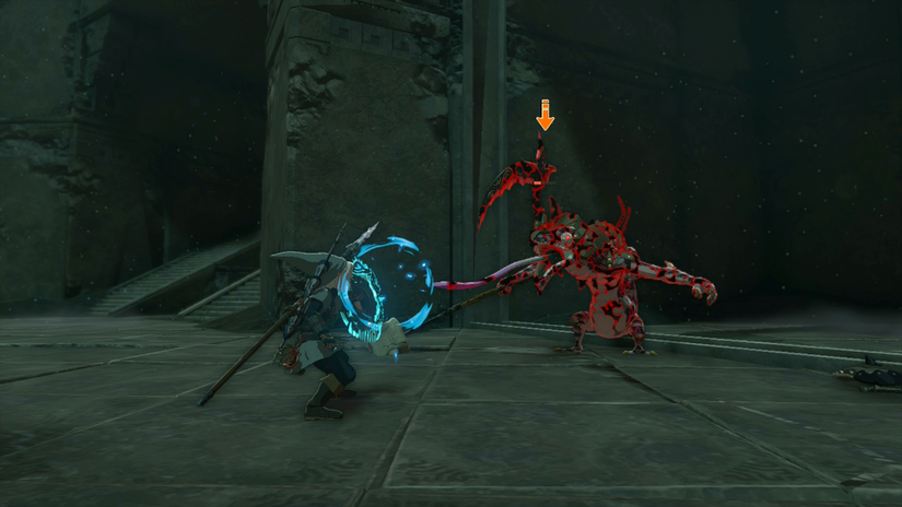 zelda tears of the kingdom silver lizalfos gloom