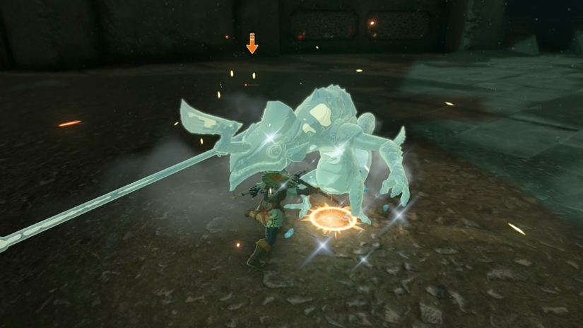 zelda tears of the kingdom ravio's hood frozen lizalfos