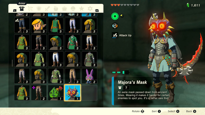 zelda tears of the kingdom majora's mask