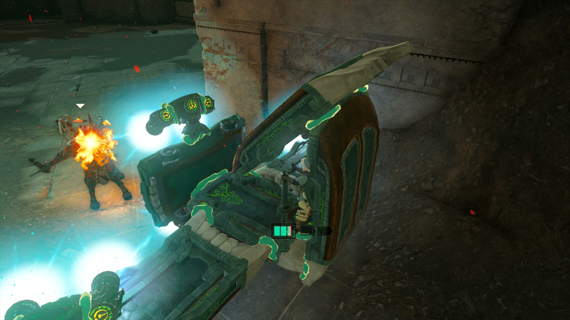 zelda tears of the kingdom majora's mask zonai death machine firing