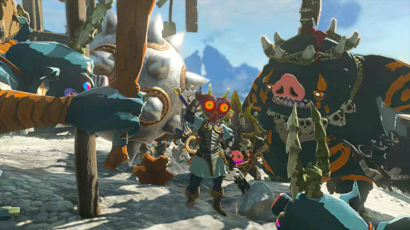 zelda tears of the kingdom majora's mask enemy respect