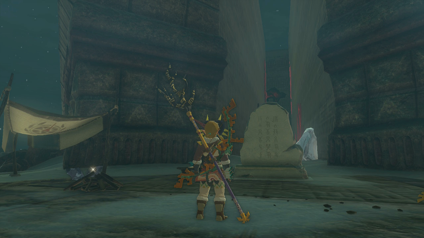 zelda tears of the kingdom north lomei prophecy tablet