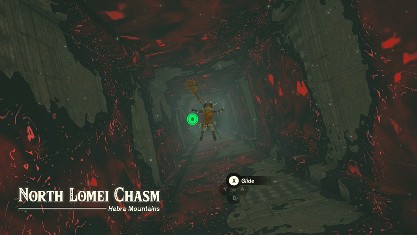 zelda tears of the kingdom north lomei prophecy chasm