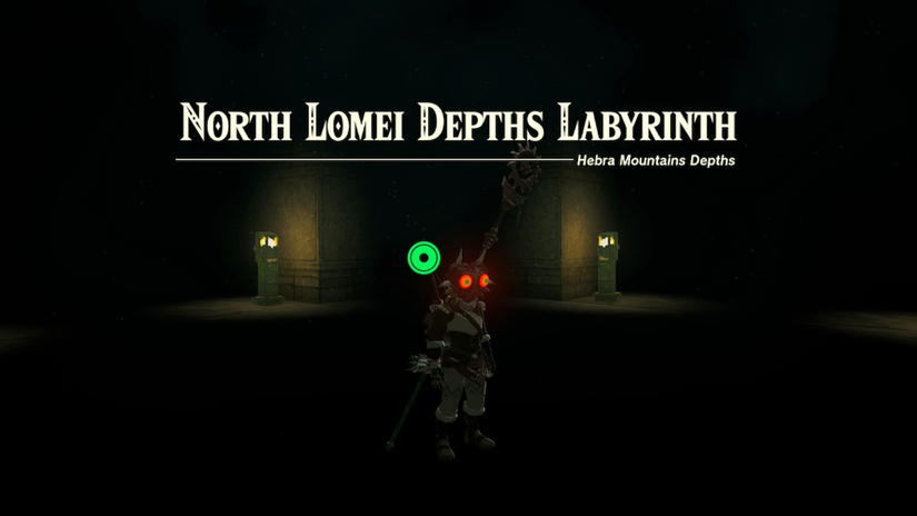 zelda tears of the kingdom north lomei prophecy depths