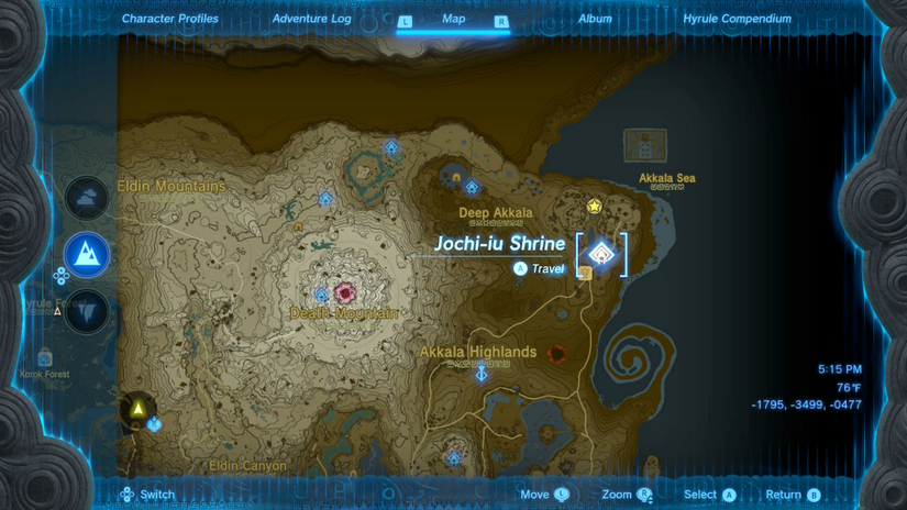 zelda tears of the kingdom lomei labyrinth island prophecy