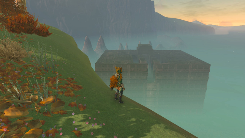 zelda tears of the kingdom lomei labyrinth island prophecy