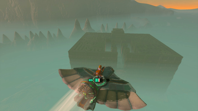 zelda tears of the kingdom lomei labyrinth island prophecy