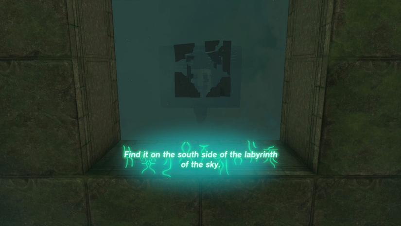 zelda tears of the kingdom lomei labyrinth island prophecy