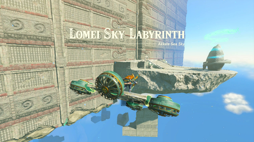 zelda tears of the kingdom lomei sky labyrinth