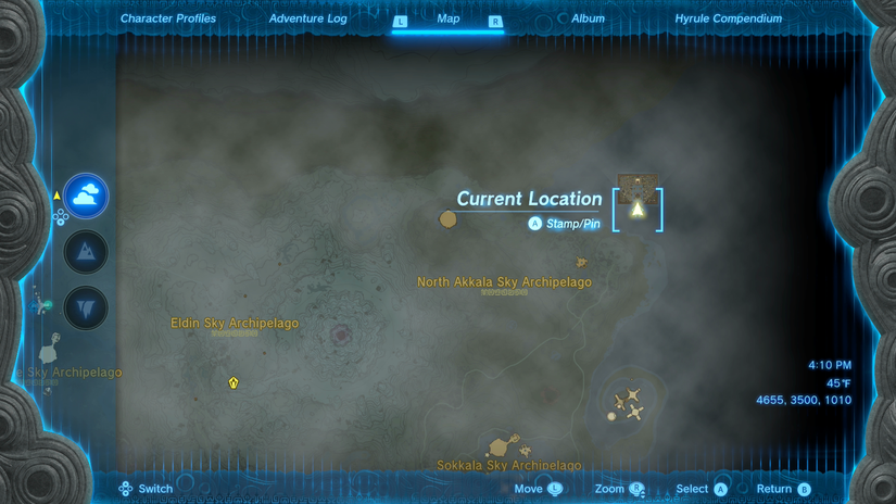 zelda tears of the kingdom lomei sky labyrinth