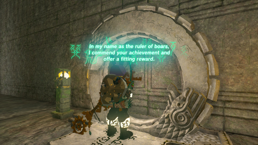 zelda tears of the kingdom south lomei prophecy depths labyrinth