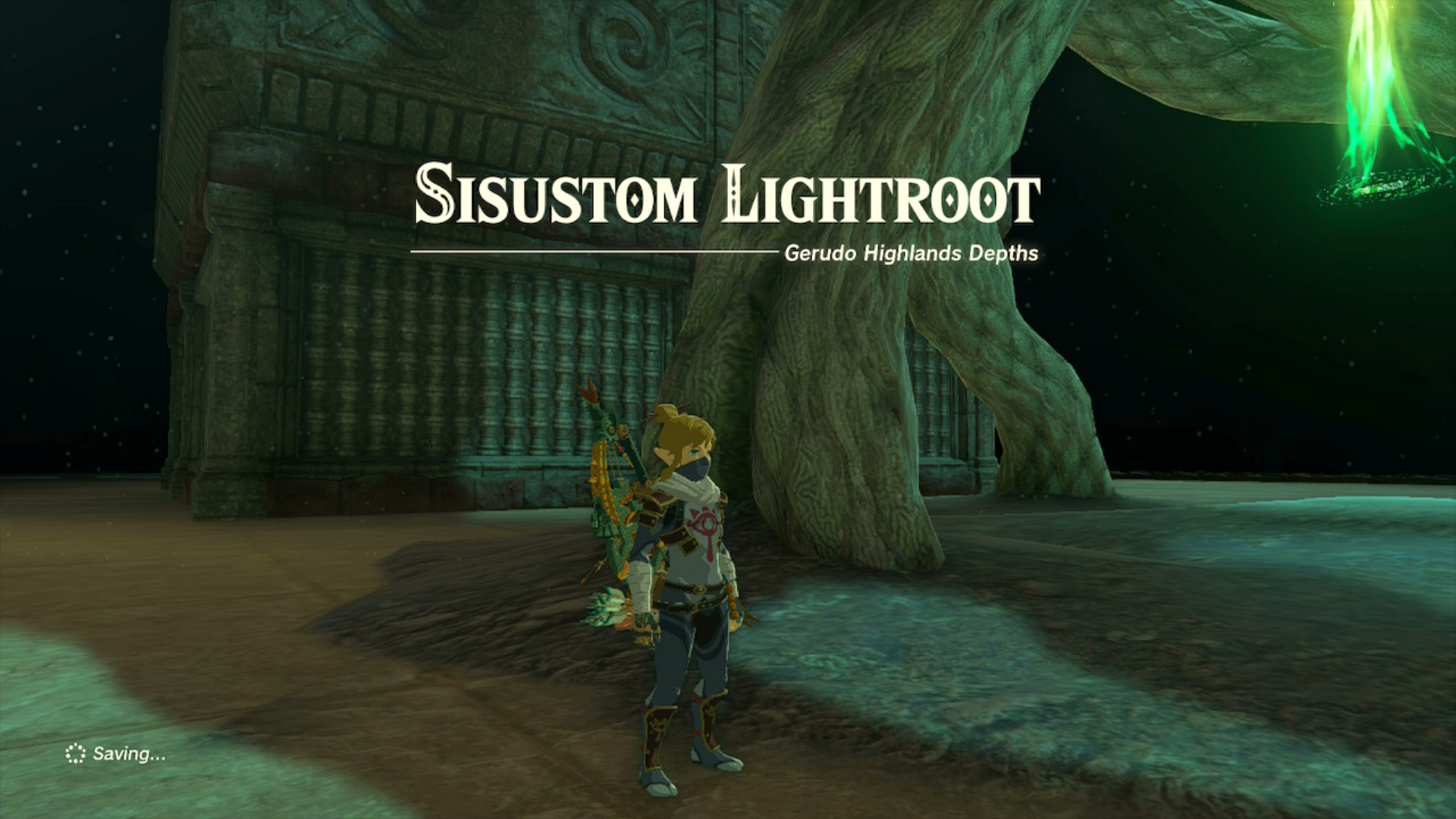 Zelda Tears of the Kingdom of South Lomei Prophecy Deep Labyrinth Sisustom Lightroot