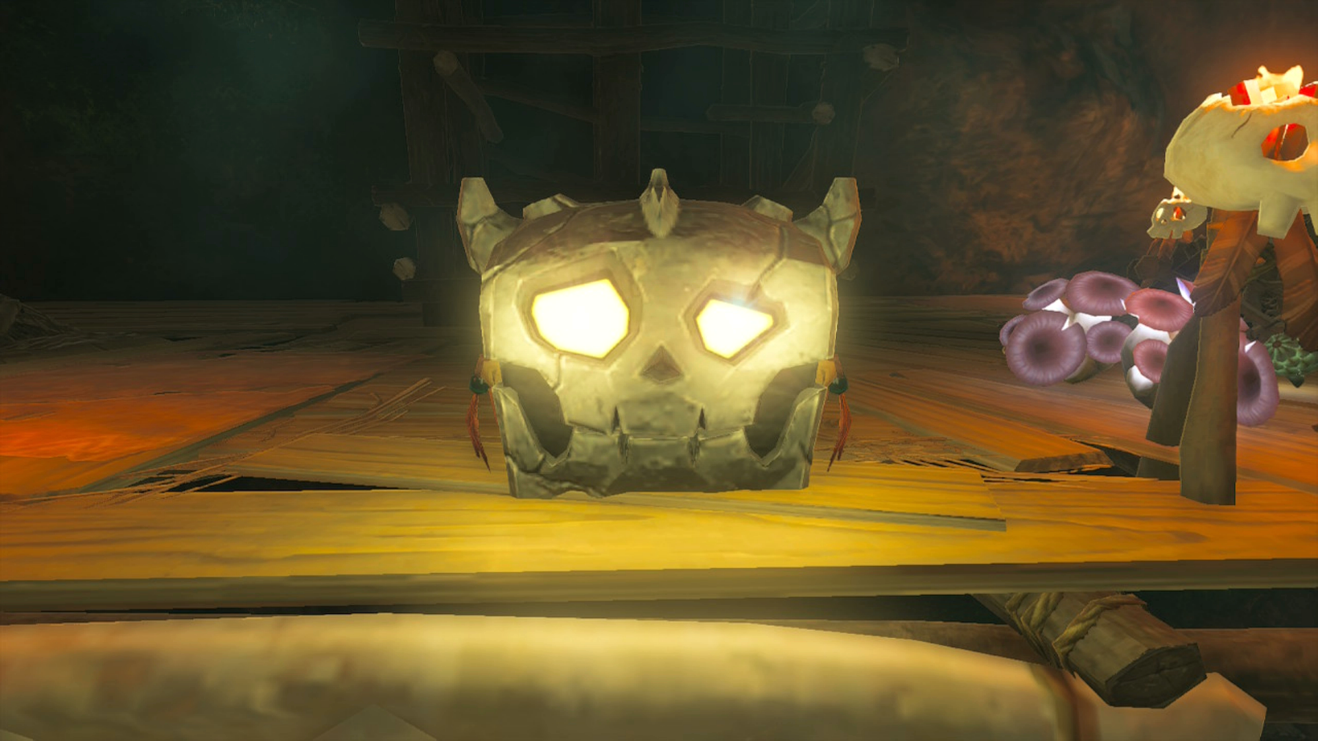 zelda tears of the kingdom minetak shrine enemy monster chest