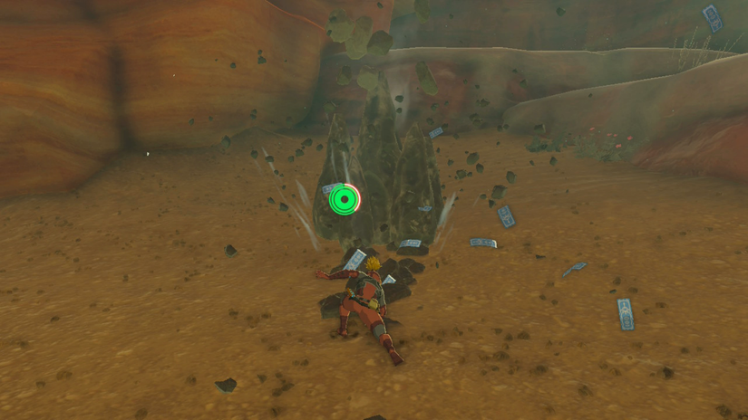 zelda tears of the kingdom secret yiga technique earthwake no weapon