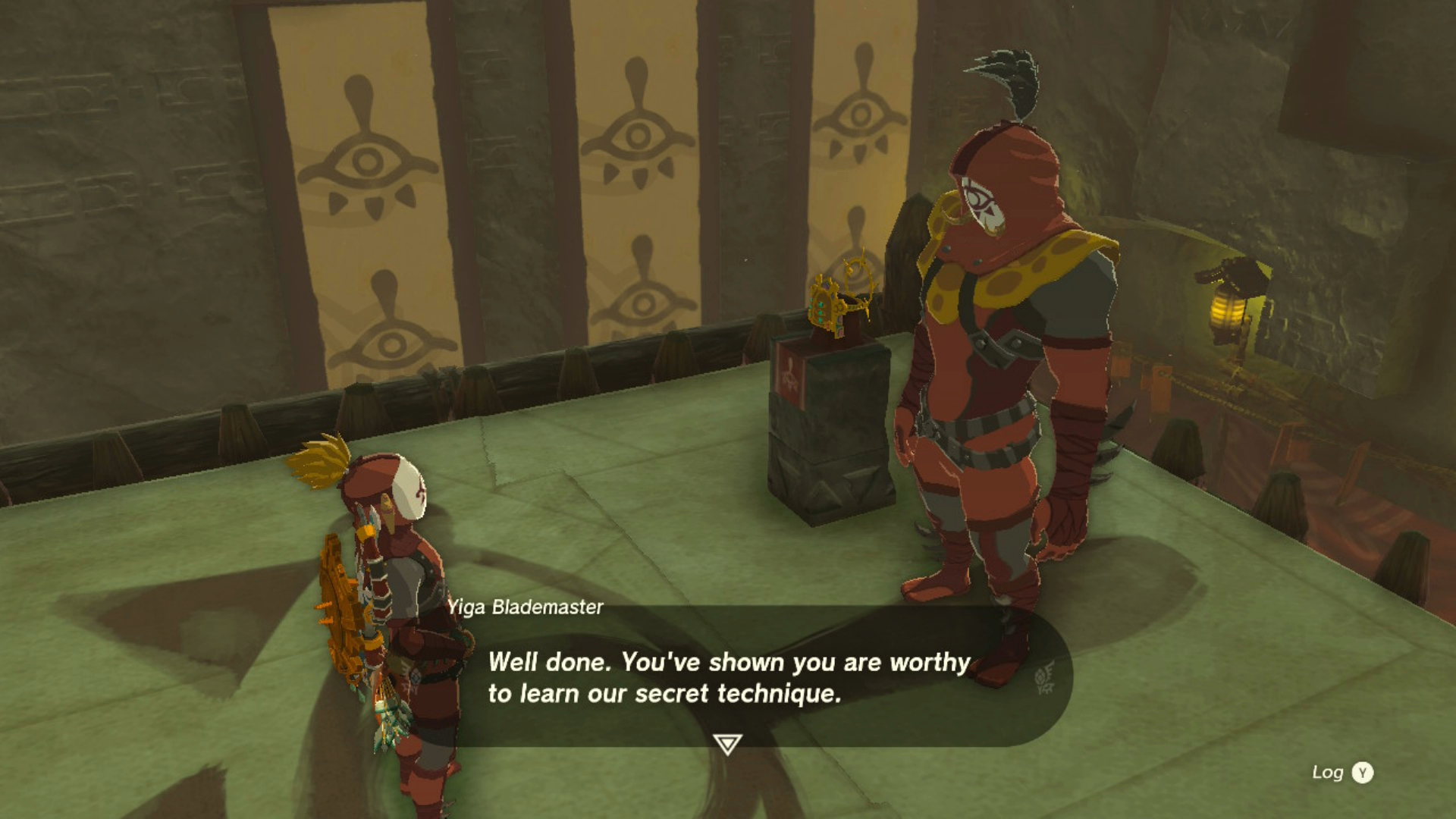 zelda tears of the kingdom secret yiga technique earthwake no weapon