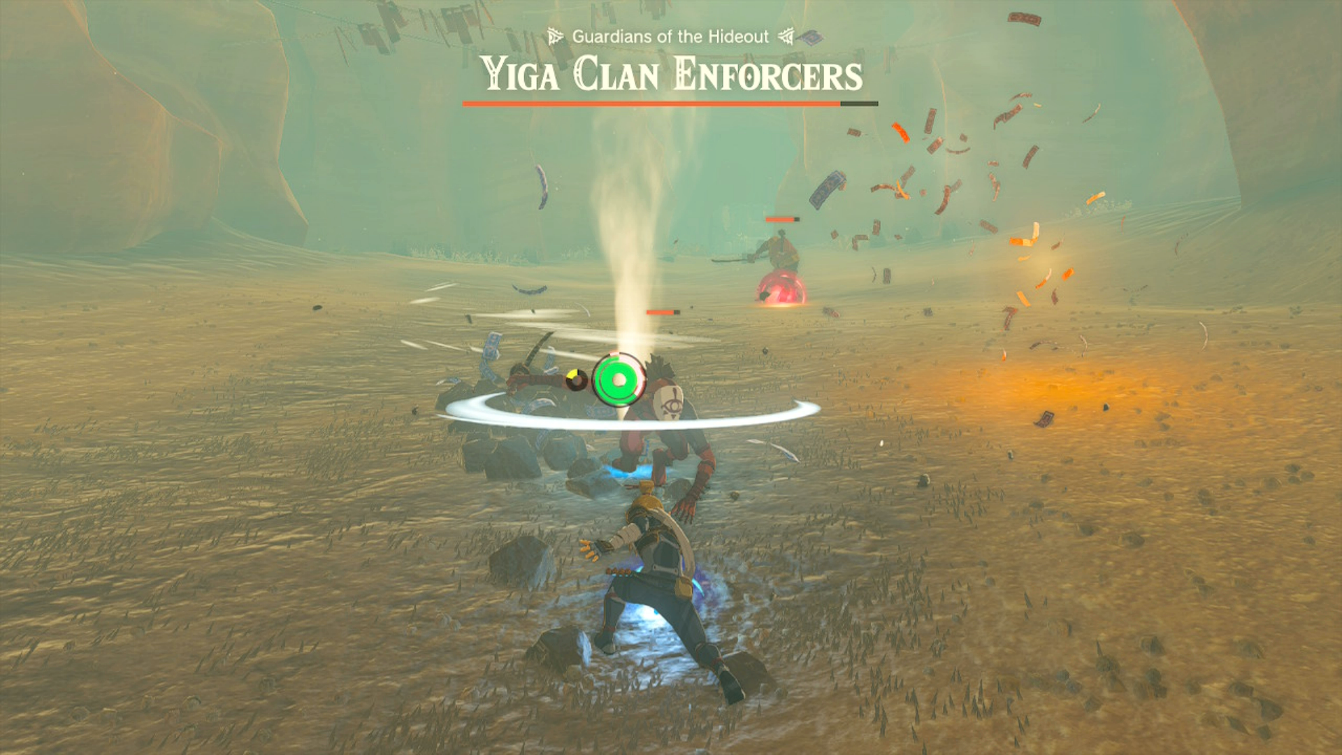 zelda tears of the kingdom secret yiga technique earthwake no weapon