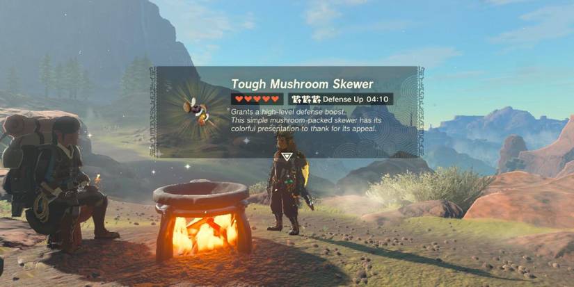 Tears of the Kingdom Tough Mushroom Skewer