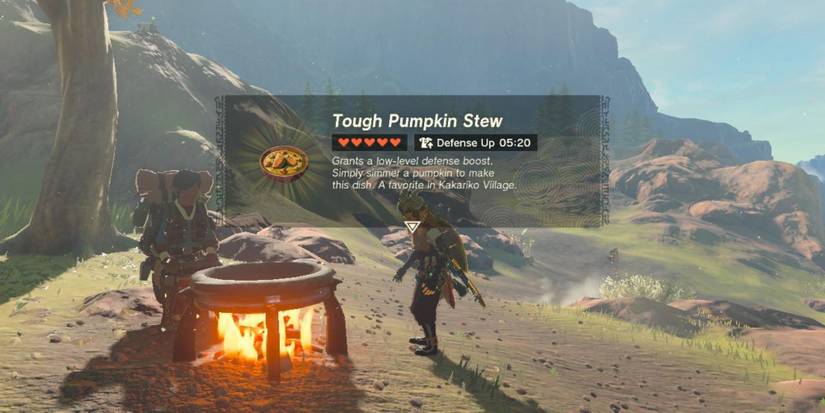 Tears of the Kingdom Tough Pumpkin Stew