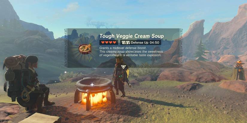 Tears of the Kingdom Tough Veggie Cream Soup