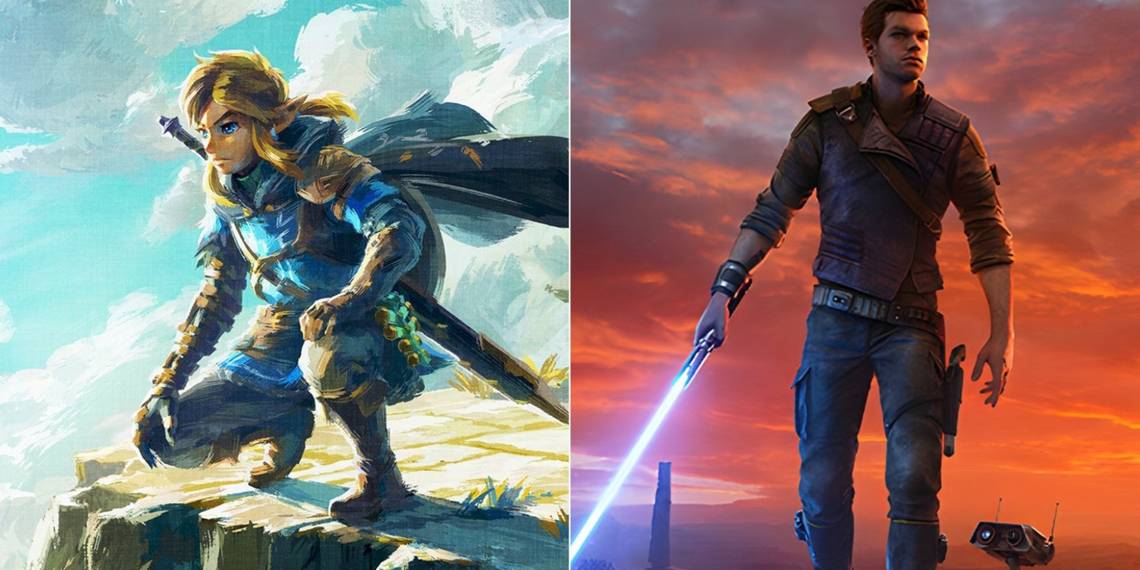 The Legend of Zelda: Tears of the Kingdom toma un enfoque opuesto a Star Wars Jedi: Survivor.