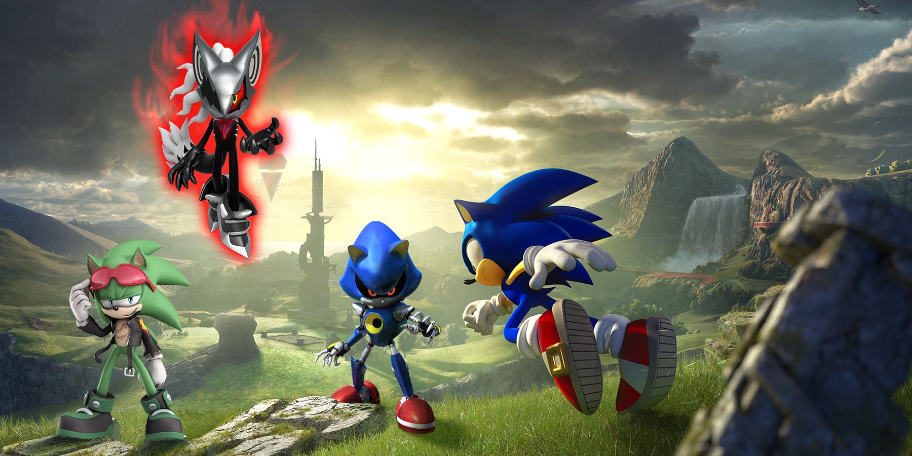 super scourge vs dark sonic