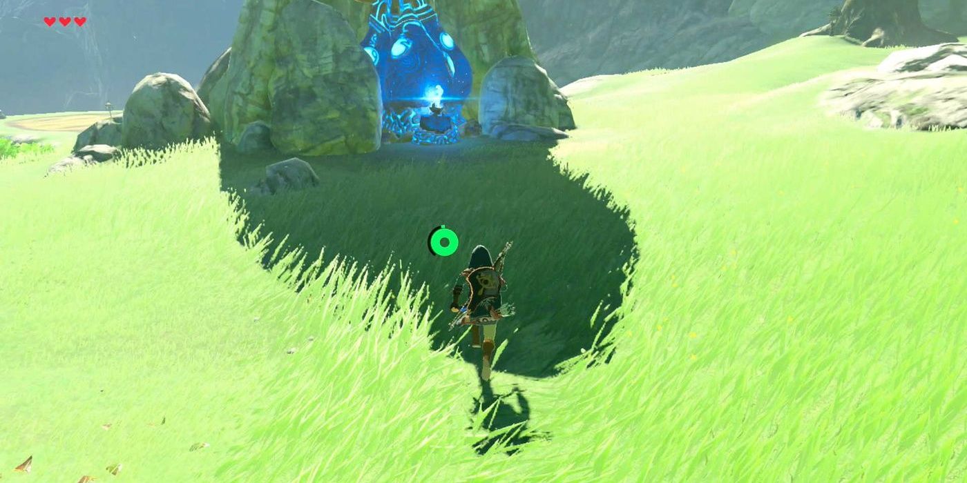 The blue flame in Breath of the Wild