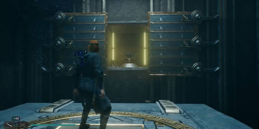 image showing the first step of solving the chamber of connection puzzle in star wars jedi survivor.