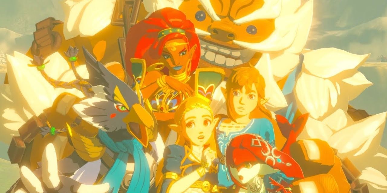The champion photo in The Legend of Zelda: Breath of the Wild