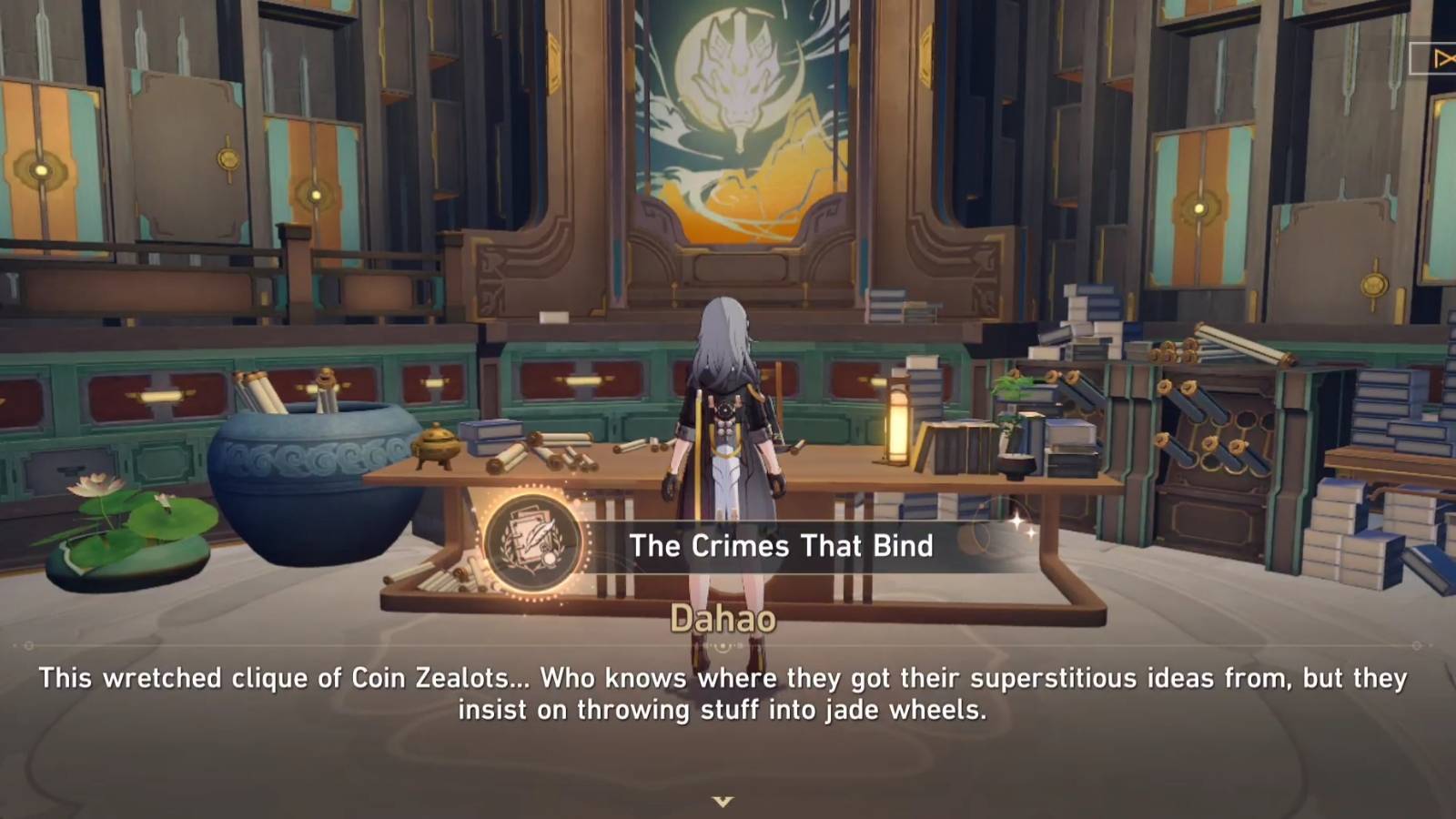 the crimes that bind strange lady toss coin honkai star rail