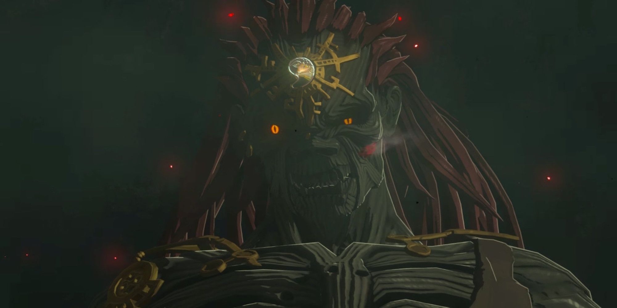 The demon king in The Legend of Zelda Tears of the Kingdom