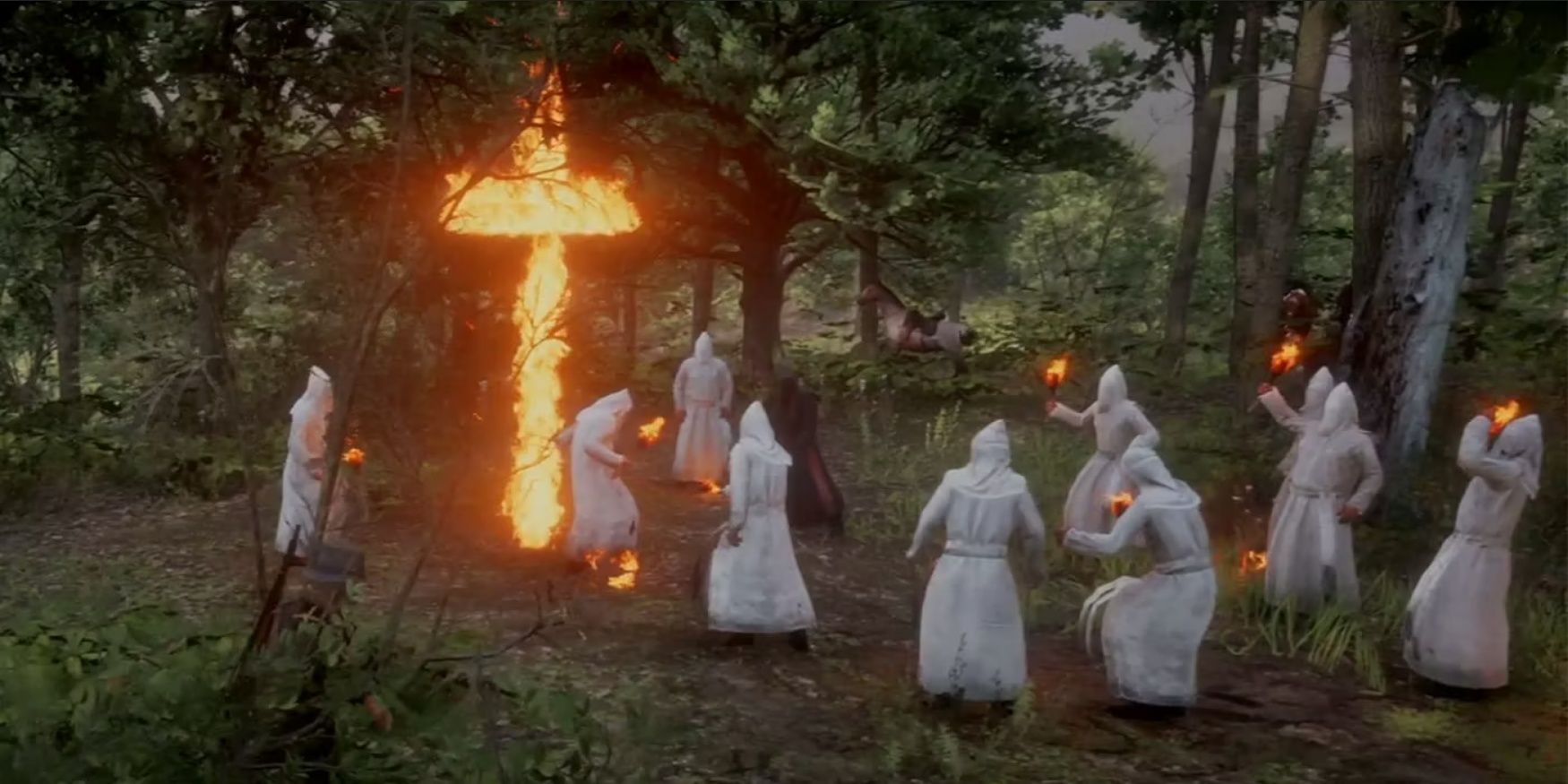The Ku Klux Klan in Red Dead Redemption 2