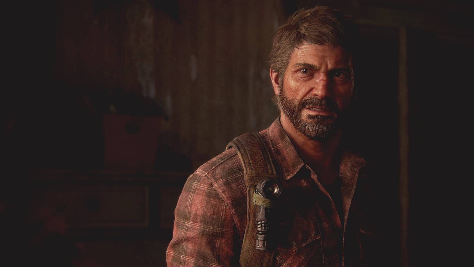 The Last of Us Part 1 Joel looking off screen
