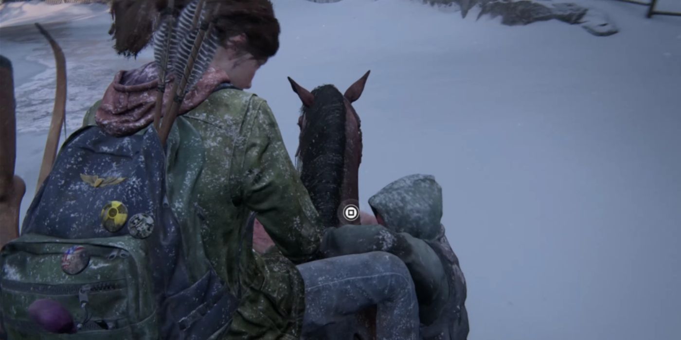 the last of us part 1 lakeside resort ellie horse