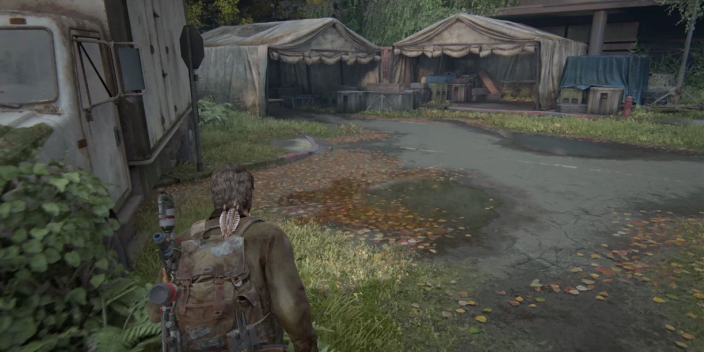 the last of us part 1 university tent firefly pendant