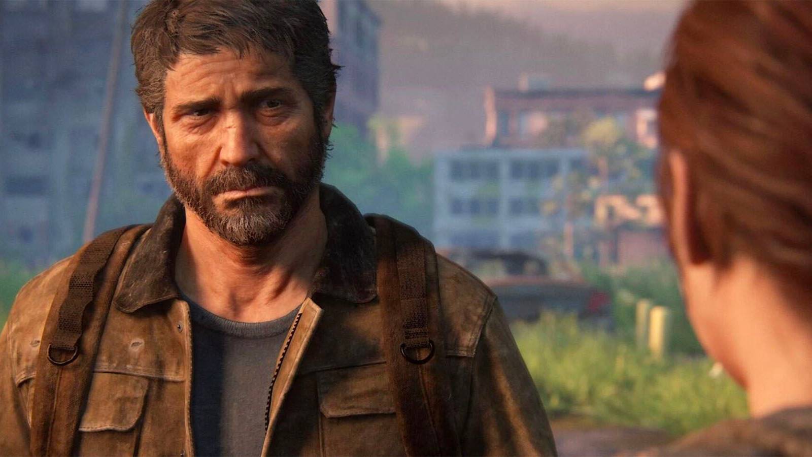 the last of us part 2 Joel looking at Ellie sadly