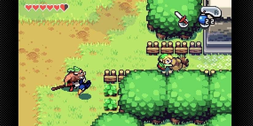 Minish Cap Tree The Legend of Zelda: The Minish Cap Walkthrough Part 5 - To Castor Wilds
