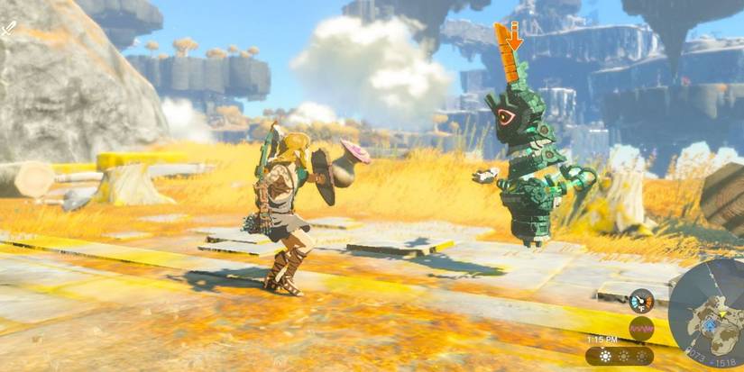 The Mushroom Shield in The Legend of Zelda: Tears of the Kingdom