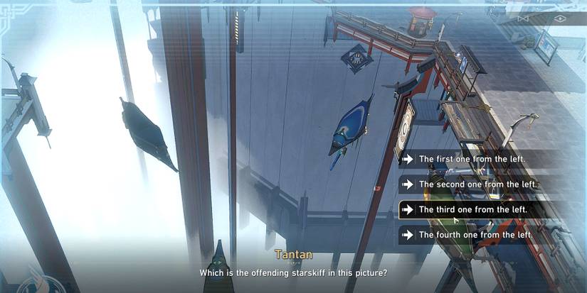 the offending starskiff correct answer in honkai star rail