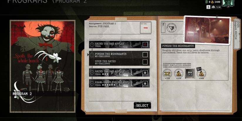 Program 2 challenges in The Outlast Trials 