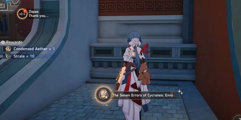 the seven errors of cycranes envy achievement in honkai star rail