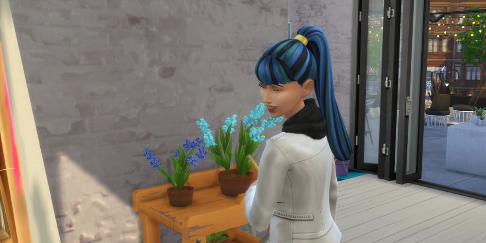 the sims 4 sim painting