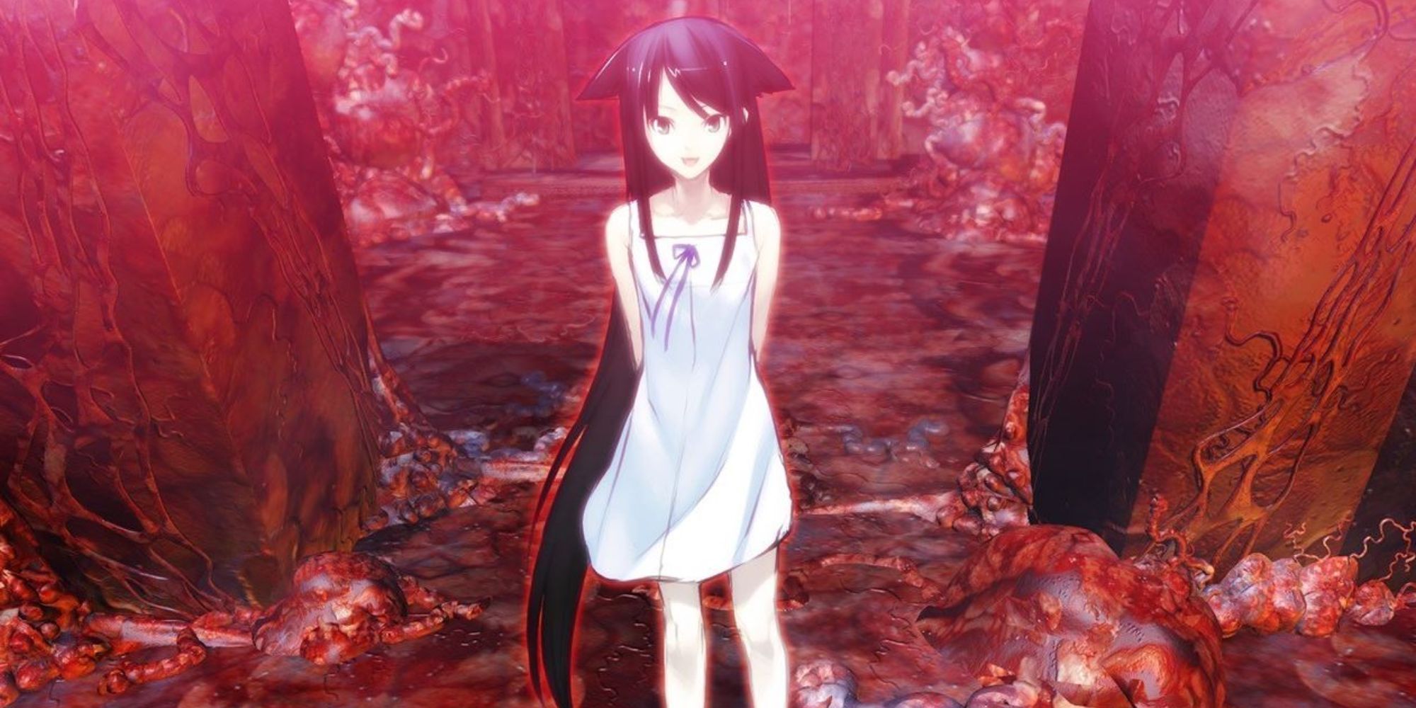 Best Horror Visual Novel Games for Mobile The Song Of Saya cutscene