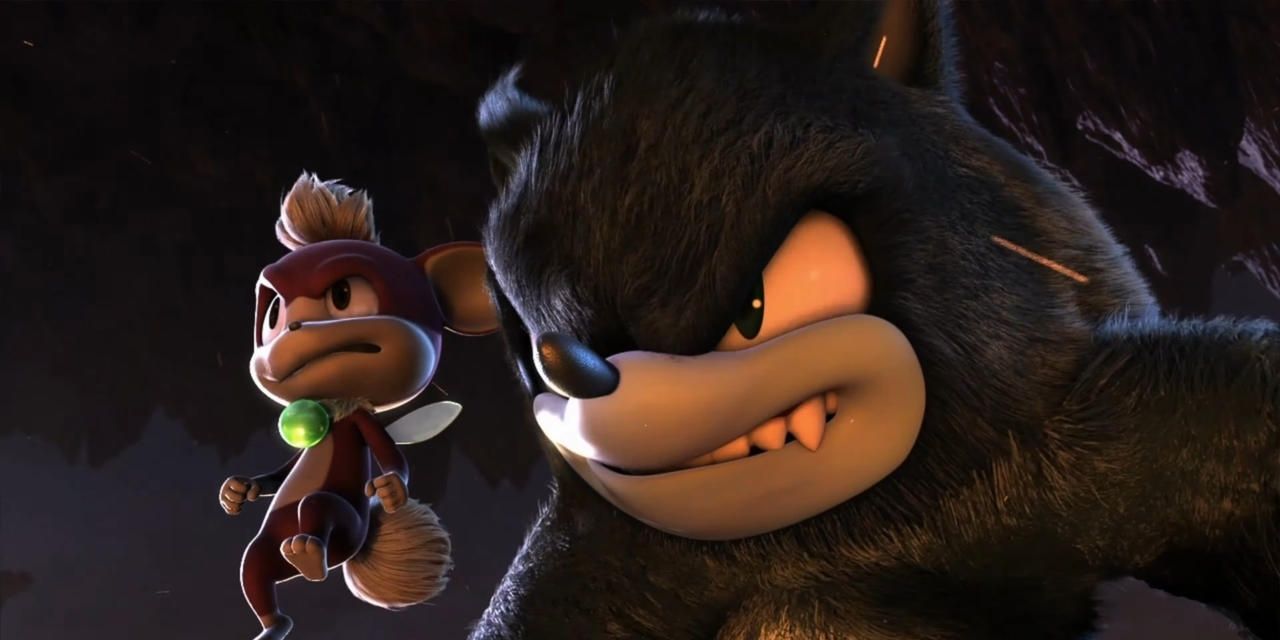 The Werehog in Sonic Unleashed