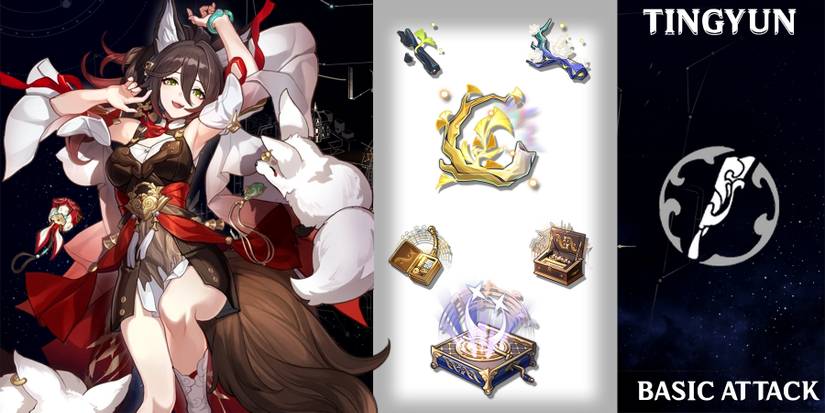 tingyun basic attack materials in honkai star rail